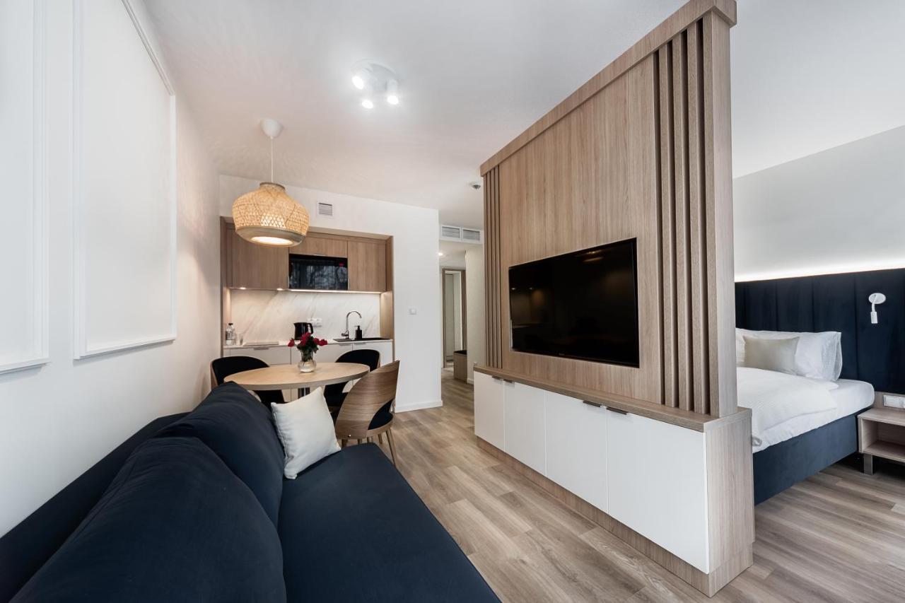 Aurum Aparthotel - Nowe Apartamenty Blisko Plazy - Neue Appartements In Strandnaehe Świnoujście Eksteriør bilde